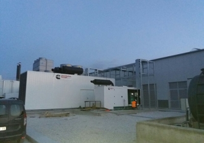 Cummins generator at Coca-Cola plant in Turkey