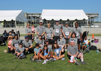 Cummins team at the ISC Corporate Challenge.