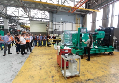 Fly-in Brazil provided a dynamic setting for the exchange of information between the participants and Cummins’ engineers and specialists.