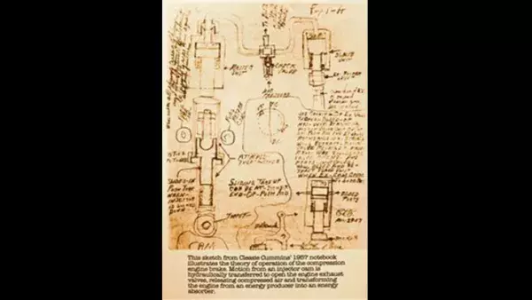 illustration of engine brake patent