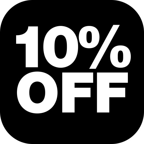 ten percent off