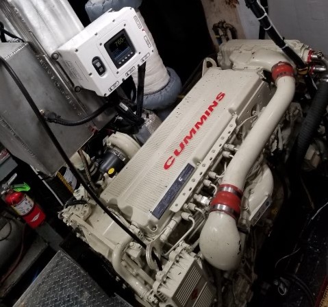 Cummins’ X15 Powered The 52-foot De Dee Mae II fishing boat alongside in Stonington, Maine