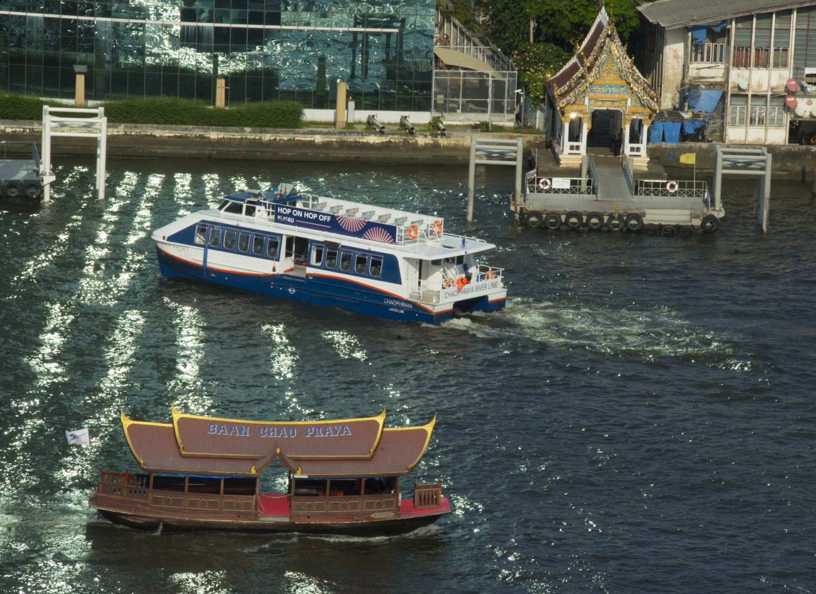 The Chao Phraya River is one of the world’s most spectacular river passages. 