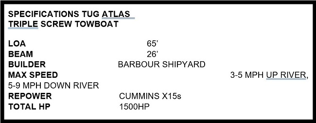 tug atlas tugboat chart