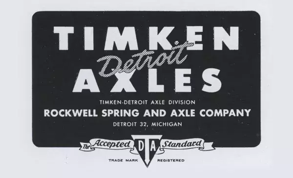Timken Detroit Axle